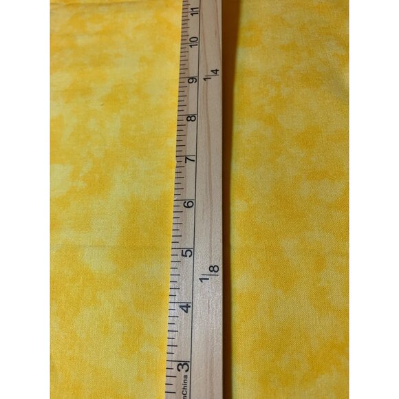 Vintage Moda Marbles Yellow Fabric 1997 100% Cotton 44" Wide 1/2 Yard Made In Ja - Picture 2 of 6